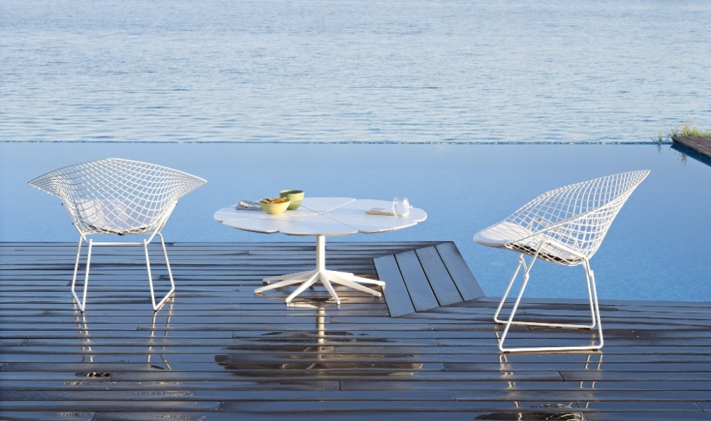 Chairs BERTOIA DIAMOND - designer HARRY BERTOIA 1952