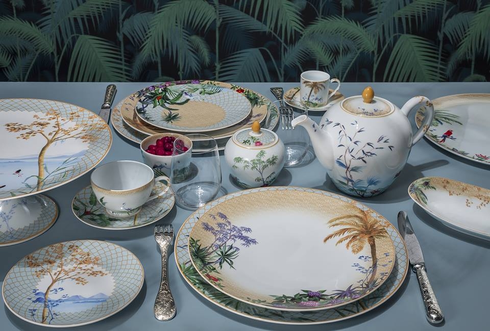 PORCELAIN TABLEWARE TROPIQUES
