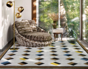 LA PLAYA I RUG OF 100 % WOOL BY EDWARD FIELDS