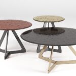 LAKES TABLE IN FUSED GLASS BY STUDIO KLASS