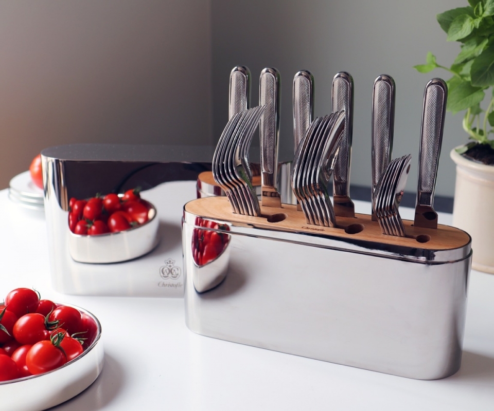 CONCORDE 24-piece stainless steel flatware set for 6 persons.