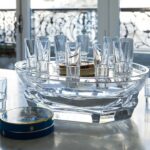 Crystal caviar set HARCOURT ABYSSE