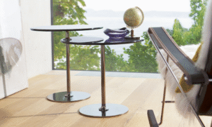 LARGO SIDE TABLE 1010 BY PETER DRAENERT 1983