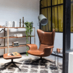 LONGWAVE ARMCHAIR AND STOOL BY DIESEL CREATIVE TEAM, 2013