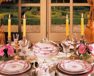 BERNARDAUD ROYALE - HISTORICAL PORCELAIN TABLEWARE LOUIS XV