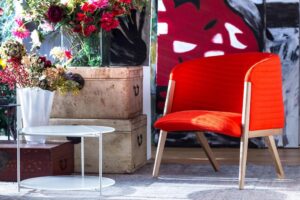 MAFALDA SMALL ARMCHAIR BY PATRICIA URQUIOLA, 2012