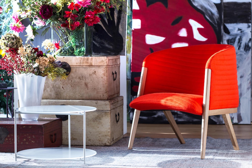 MAFALDA SMALL ARMCHAIR BY PATRICIA URQUIOLA, 2012