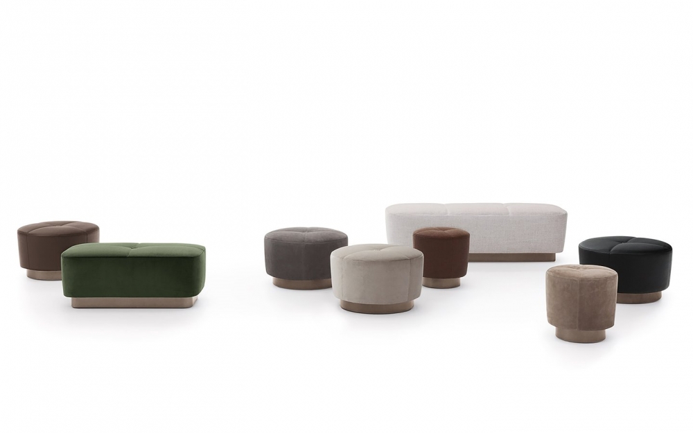 JACQUES OTTOMANS by RODOLFO DORDONI