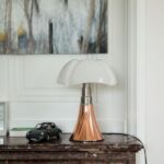Table lamp PIPISTRELLO - designer GAE AULENTI