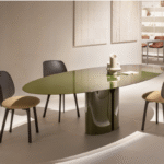 NVL TABLE  by JEAN NOUVEL and UNVERSAIL CHAIR by JEAN MARIE MASSAUD 2022.