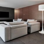 GRAFO SOFA by VICTOR VASILEV, designed in 2014. GRAFO comes from the designer‚Äôs desire to endow a soft object with the ‚Äúidentifying mark‚Äù of the iconic products of the MDF Italia collection. A pure, straightforward graphic quality ‚Äì part of the company‚Äôs philosophy ‚Äì has been the source of inspiration for the project. GRAFO is a modular system. Three sofa, eight upholstered elements and three complementary coffee tables allow endless solutions to be developed in accordance to the free, creative interpretation of the customer. Special contrasting stitching on the edges available in white, medium grey and anthracite. The folding backrest built into the module ensures height regulation. The system is completed by a wide range of cushions.