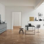 HANDLE by BRUNO FATTORINI, designed in 2017. HANDLE is the versatile system of modular storage units, that can be stacked up and modulated by columns, that lends itself to be used in different contexts: from domestic spaces to working environments up to public venues.  Modular system with flexible height, the various elements are connected by an innovative SNAP FIT joint system. Without using screws or other metal parts, it becomes extremely simple to change the position of the various elements. This feature allows storage conditions to be changed as desired or required, and to choose a personal living style.