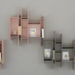 RANDOMITO by NEULAND INDUSTRIEDESIGN, designed in 2011. A graphic sign on the wall that catches the eye. A small but endearing hanging bookcase, able to confer dynamism to any environment and embellish it as an artwork. This is the main feature of RANDOMITO, whose single and vertically reversible module can be used both individually and by aggregation, thus getting plenty of customised configurations. Also the colour palette has been added more shades over the years: not only pure white but other seven shades, including pastel ones. NEULAND INDUSTRIEDESIGN conceived a bookcase evoking movement and lightness, whose silhouette is unmistakable: one in a kind, it is inspired to the ‚Äúprogenitor‚Äù Random, representing one of its evolutionary paths. Wonderful in residential contexts, RANDOMITO lends itself excellently to business spaces.