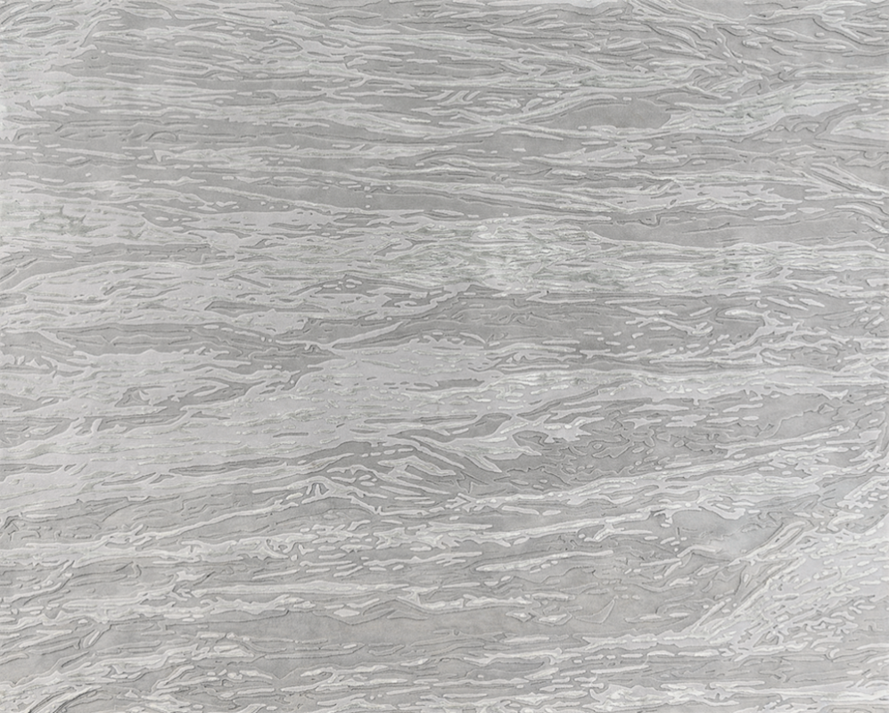 MELT I RUG OF WOOL, SILK AND FINE LUREX BY FERNANDO MASTRANGELO