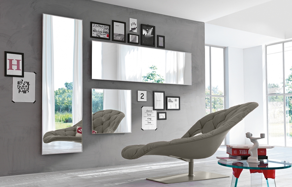 MIRAGE WALL MIRROR BY DANIEL LIBESKIND