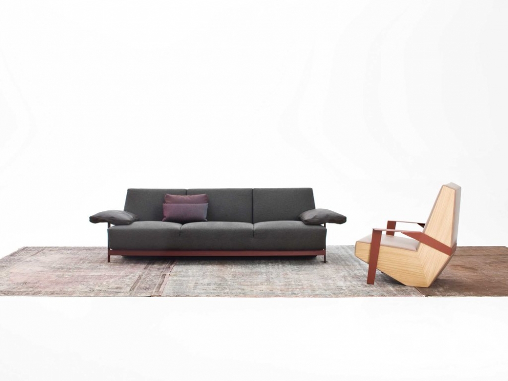 SILVER LAKE SOFA BY PATRICIA URQUIOLA, 2010