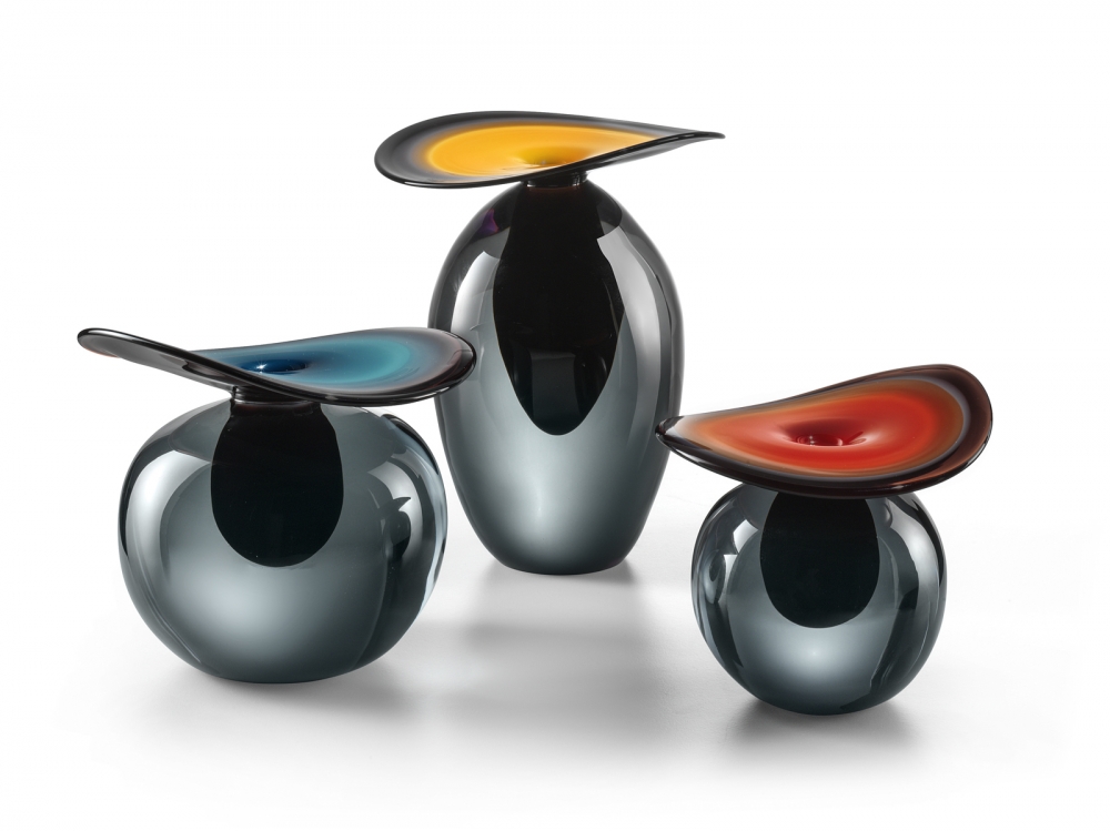 UNIQUE VASES NEREIDI - DESIGNERS LAETITIA DE ALLEGRI AND MATTEO FOGALE