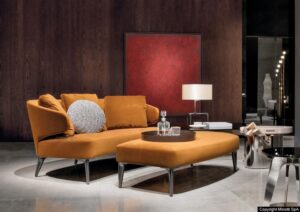 ASTON sofa and bench by RODOLFO DORDONI