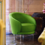 NEW-TONE ARMCHAIR BY MASSIMO IOSA GHINI, 1989