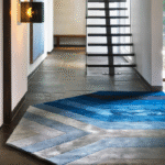 ONE MORE TIME I RUG OF 92% WOOL AND 8% SILK BY EDWARD FIELDS