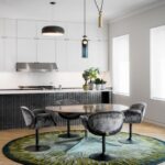 ASTRA SHAG I RUG OF 84% WOOL, 12% DULL SILK AND 4% SILK BY EDWARD FIELDS