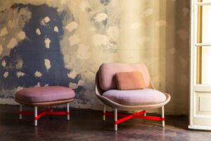 OTTOMAN ARMCHAIR BY SCHOLTEN & BAIJINGS, 2015