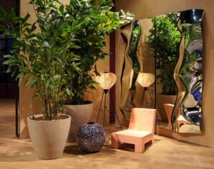 PHANTOM MIRROR IN FUSED GLASS BY DANTE O. BENINI ‚Äì LUCA GONZO & HELIDON XHIXHA