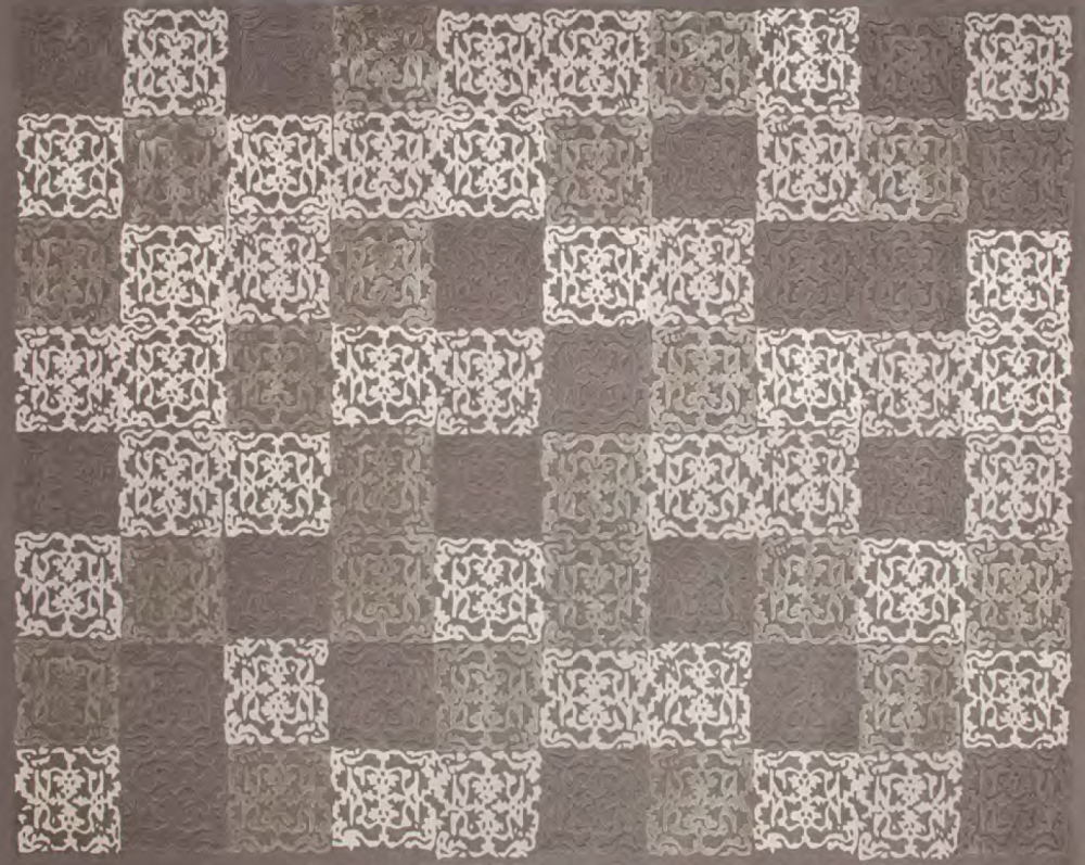 PHILYRA I RUG OF 77% WOOL AND 23% DULL SILK BY EDWARD FIELDS CARPET MAKERS