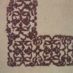 PHILYRA BORDER I RUG OF 86%  75 WOOL/25 SILK BLEND AND 14% DELICATE SILK BY EDWARD FIELDS CARPET MAKERS