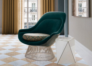 PLATNER EASY CHAIR BY WARREN PLATNER 1966