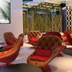 LOWSEAT SYSTEM AND BOHEMIAN ARMCHAIR BY PATRICIA URQUIOLA - PLAZA BAR ZAGREB, CROATIA, 2010  ARCHITECTURE: DUJE KALITERNA, KALITERNA ACHITEKTURA D.O.O PHOTO CREDIT: DU≈†AN VLAOVIƒÜ