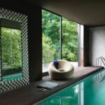 POP MIRROR IN FUSED GLASS BY MARCEL WANDERS