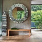 POP MIRROR IN FUSED GLASS BY MARCEL WANDERS