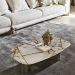 CALLISTO coffee table designed by CARLO BALLABIO.