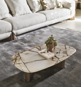 CALLISTO coffee table designed by CARLO BALLABIO.