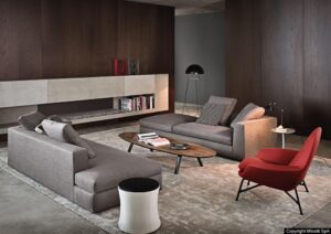 POWELL seating system by RODOLFO DORDONI