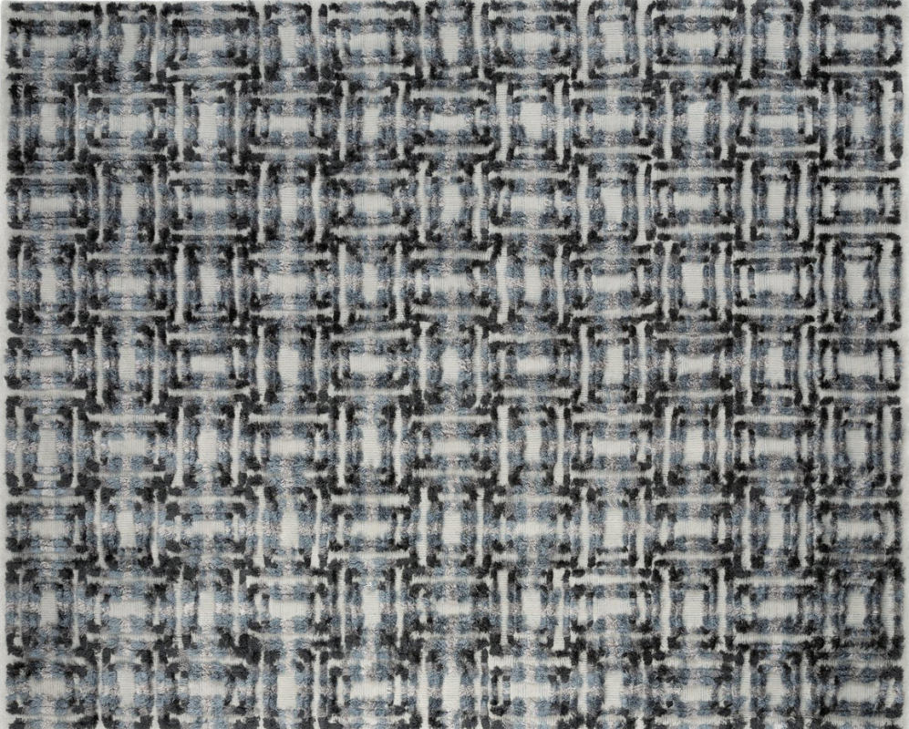 PRIMITIF I RUG OF 65% WOOL AND 35% SILK BY EDWARD FIELDS