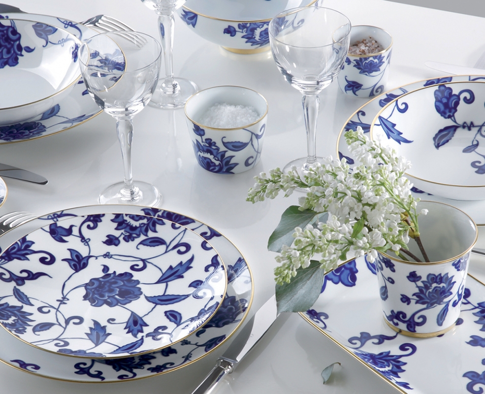 PORCELAIN TABLEWARE PRINCE BLEU