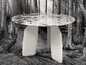Dining table BAVARESK - designer CHIRSTOPHE DE LA FONTAINE