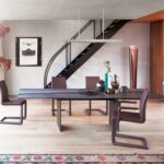 AN EXTENDABLE DINING TABLE ATLAS - DESIGNER GEORG APPELTSHAUSER