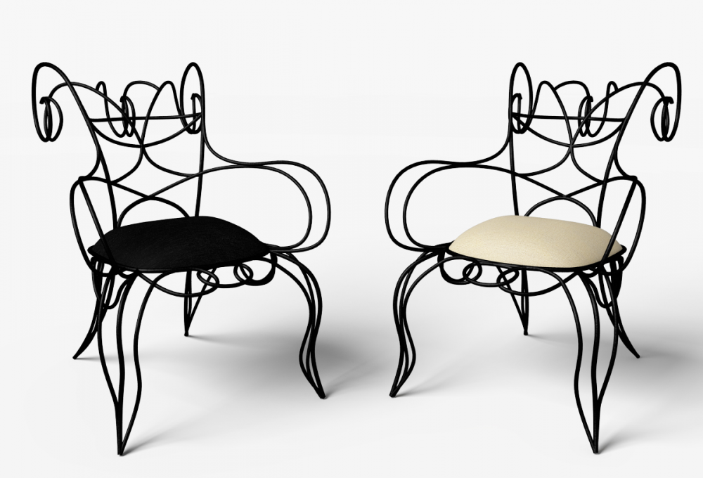 RAM ARMCHAIR BY ANDR√â DUBREUIL