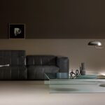 RIALTO COFFEE TABLE IN CURVED GLASS BY CRS FIAM