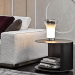 RICHER side tables by RODOLFO DORDONI, designed in 2019