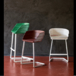 RIFT BAR STOOL BY PATRICIA URQUIOLA, 2009