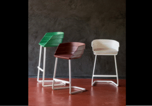 RIFT BAR STOOL BY PATRICIA URQUIOLA, 2009