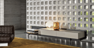 SUPERQUADRA low cabinet by MARCIO KOGAN (studio mk27), designed in 2022.