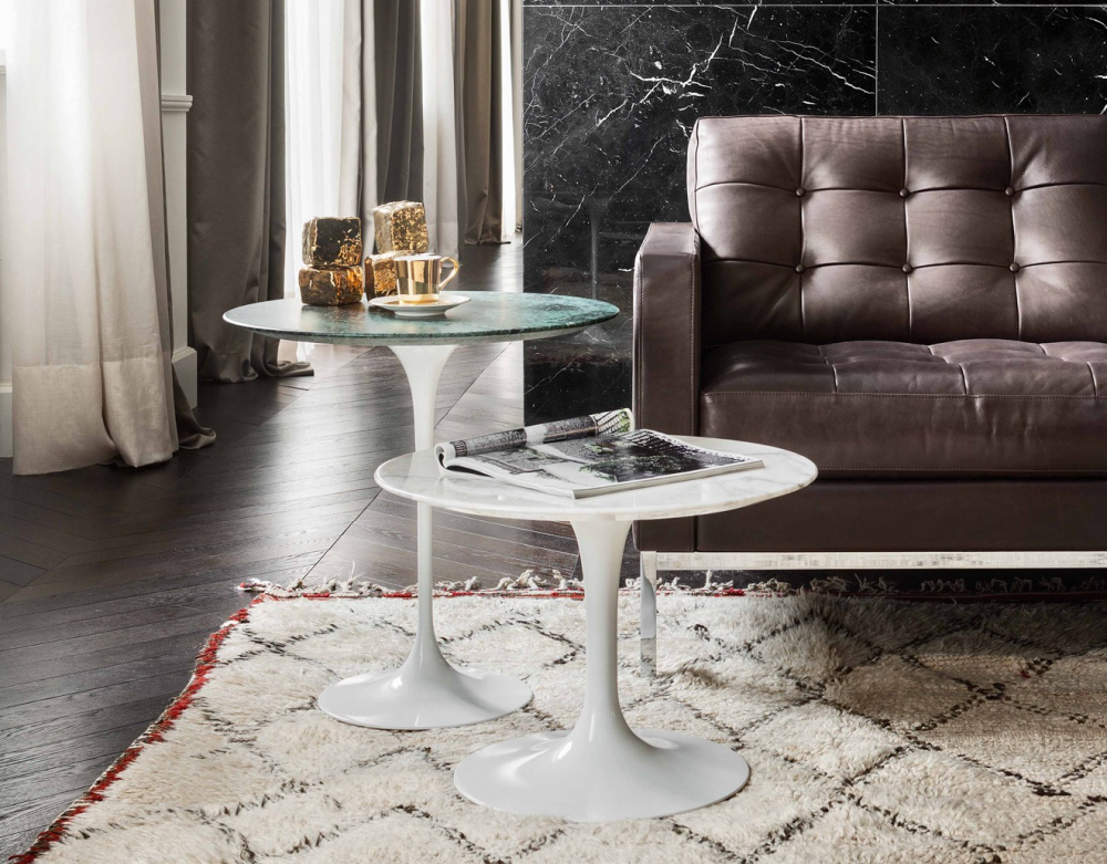 SAARINEN SIDE TABLES BY EERO SAARINEN 1957