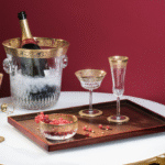 Collection THISTLE. Emblem of the city of Nancy in France, the chardon (French for ‚ÄúTHISTLE‚Äù) was the original inspiration behind a first service created in 1908. In 1913, the name was anglicized, becoming THISTLE. Since then, it sparkles nobly on the greatest tables. Venitian-style stripes, bevel cuts and a decoration made from 24-carat gold or platinum adorn its parison. THISTLE: more than 100 years-old and as sharp as ever.