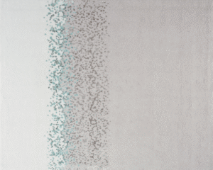 CRASH I RUG OF WOOL, DULL SILK, DELICATE SILK AND FLAX BY FERNANDO MASTRANGELO