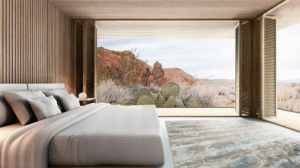 SILENT WATERS I RUG OF WOOL, DELICATE SILK AND FLAX BY FERNANDO MASTRANGELO